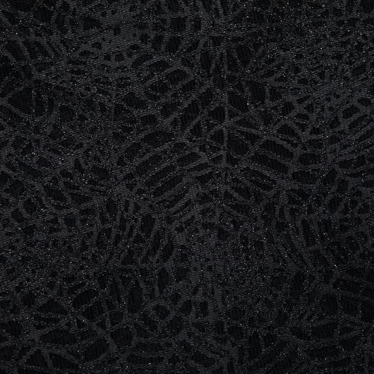 Black Web Printed Mesh